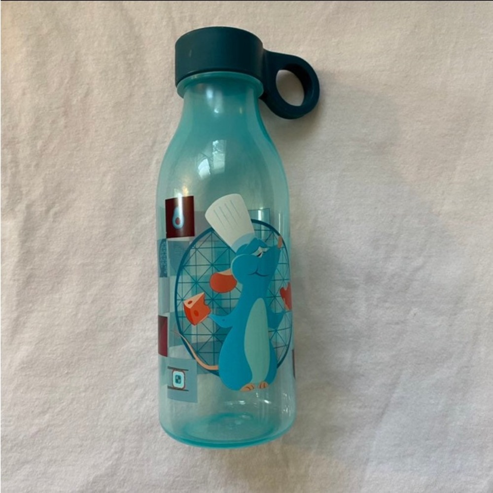 Disney Ratatouille Blue Plastic Drinking Bottle
